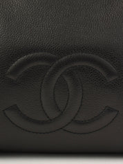 1995 CC Mark Stitch 2-Way Boston Bag, Black
