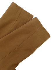 ウールベルトロングコート ブラウン