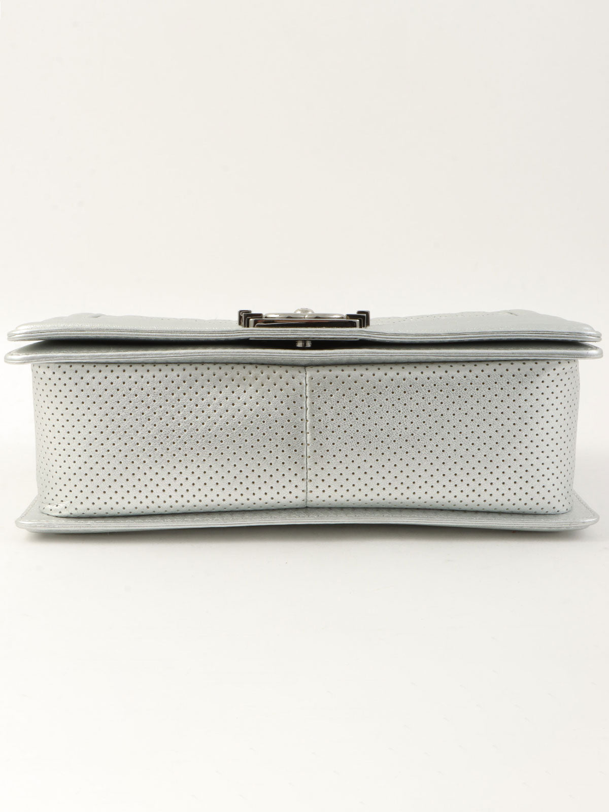 2014年頃製 ボーイシャネルチェーンショルダーバッグ シルバー