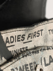 2015 Newspaper Classic Flap Chain Bag in Black