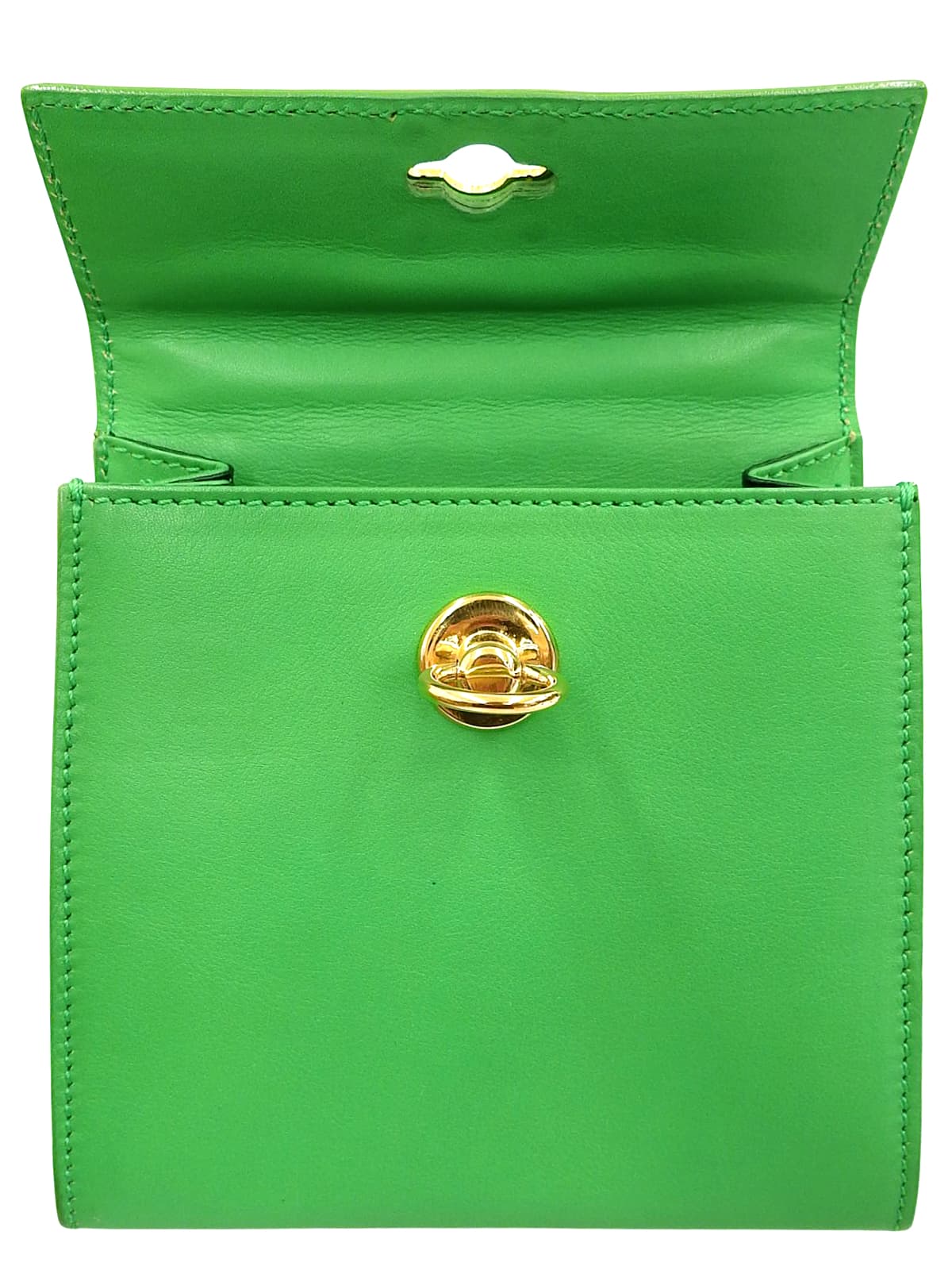 Turnlock Logo Plate Mini 2-Way Bag Green