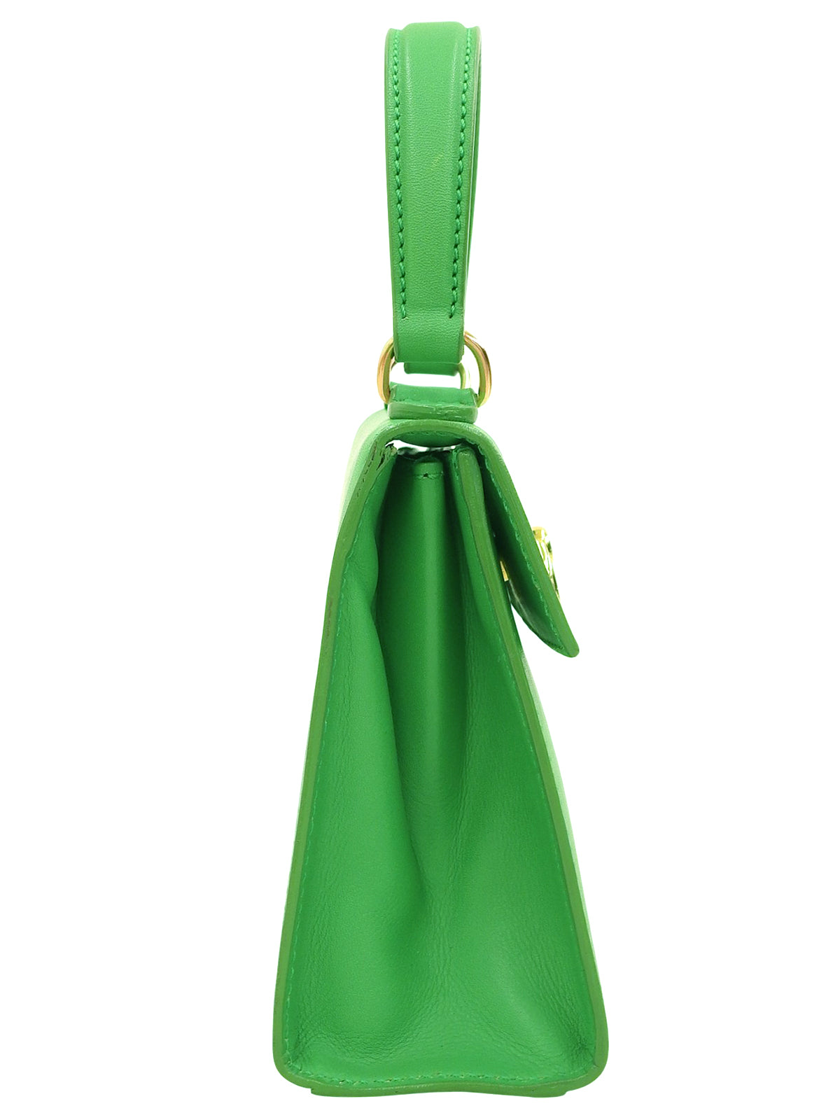 Turnlock Logo Plate Mini 2-Way Bag Green