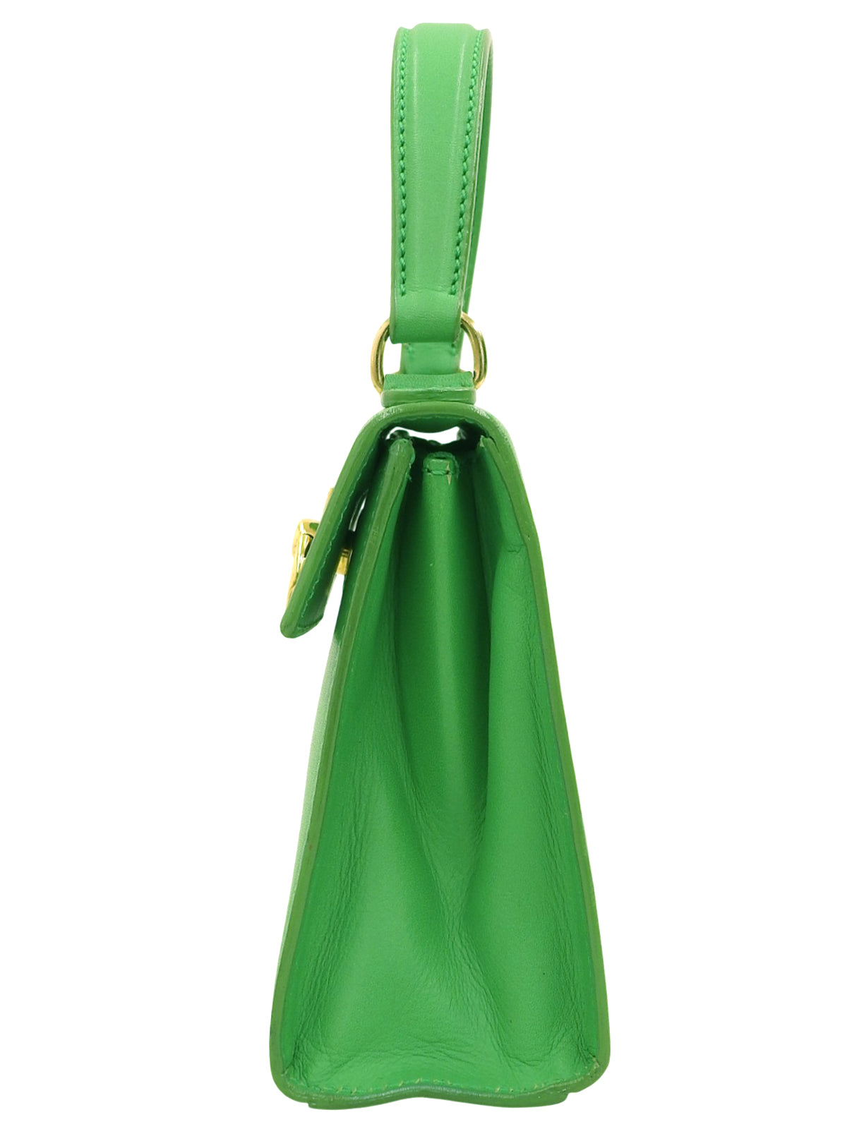 Turnlock Logo Plate Mini 2-Way Bag Green