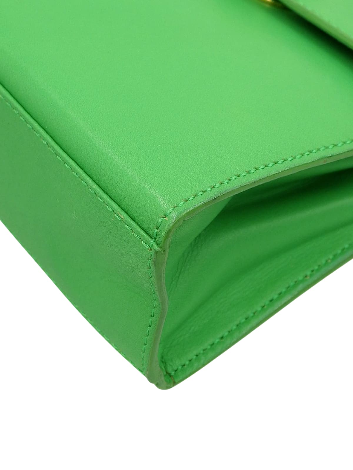 Turnlock Logo Plate Mini 2-Way Bag Green