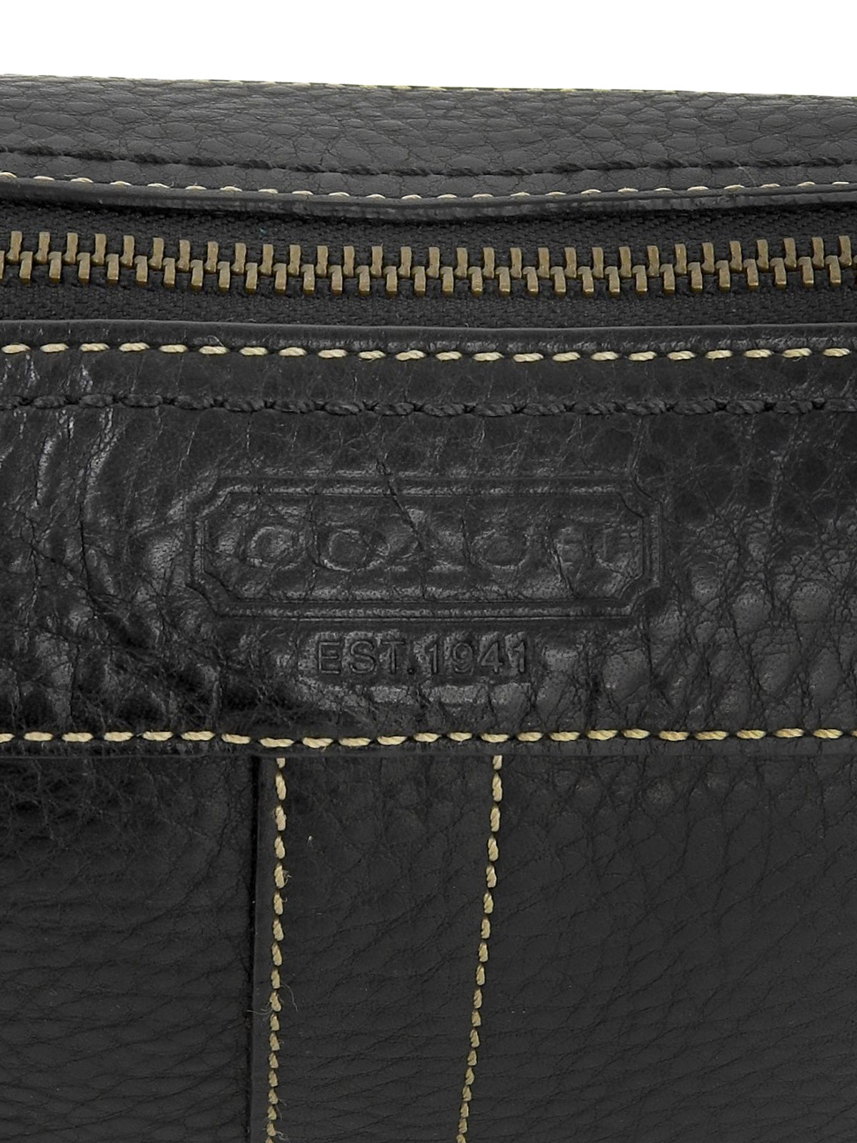 ロゴエンボスサイドレースアップワンショルダーバッグ ブラック