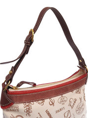 160th Anniversary Print One-Shoulder Bag Pink Beige/Brown