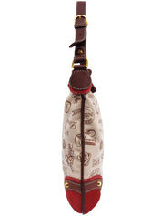 160th Anniversary Print One-Shoulder Bag Pink Beige/Brown