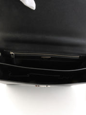 サフィアーノロゴプレートビジネスバッグ ブラック