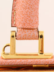 Logo Plate Clasp 2-Way Bag Pink