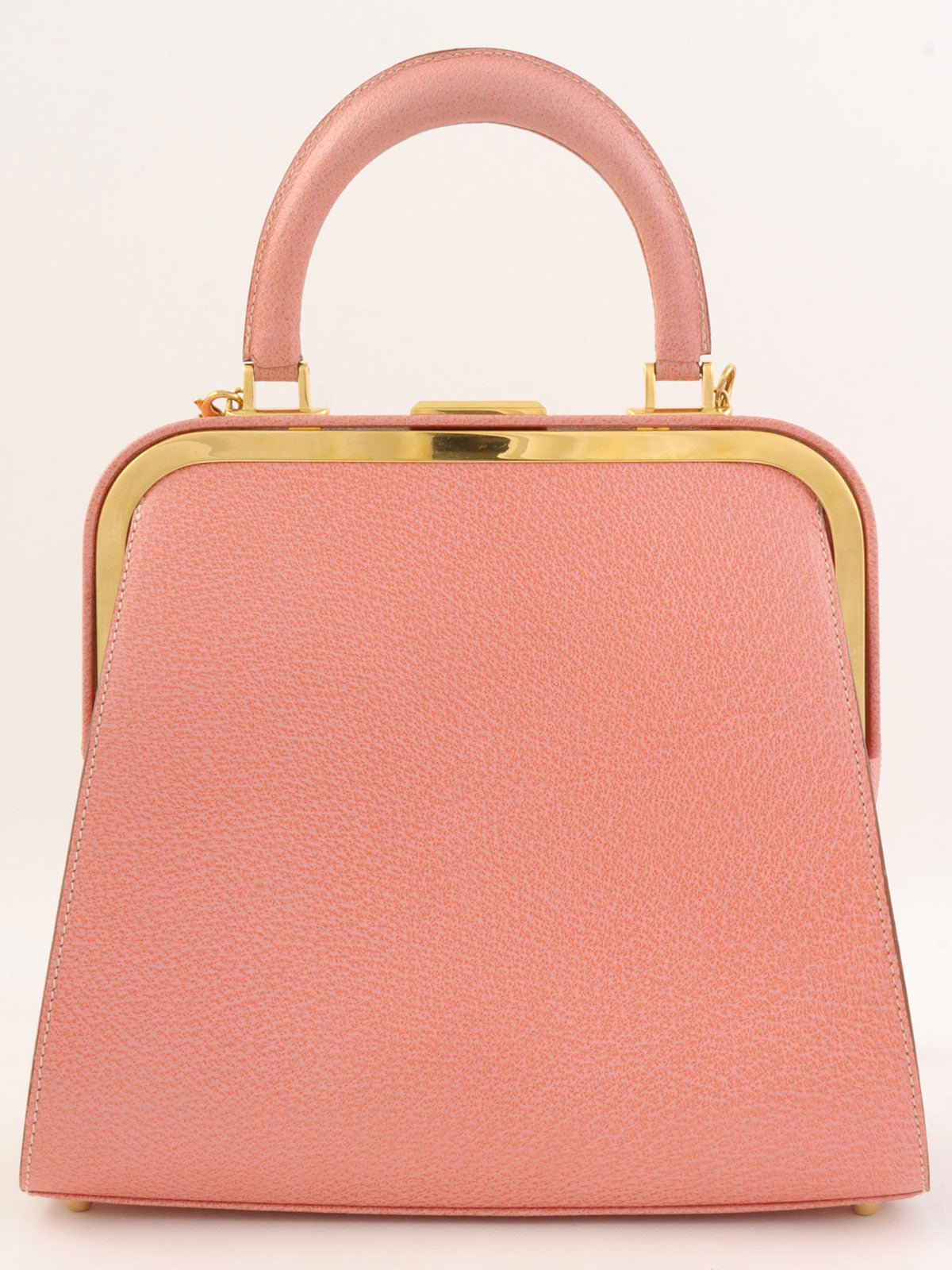Logo Plate Clasp 2-Way Bag Pink