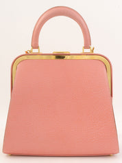 Logo Plate Clasp 2-Way Bag Pink