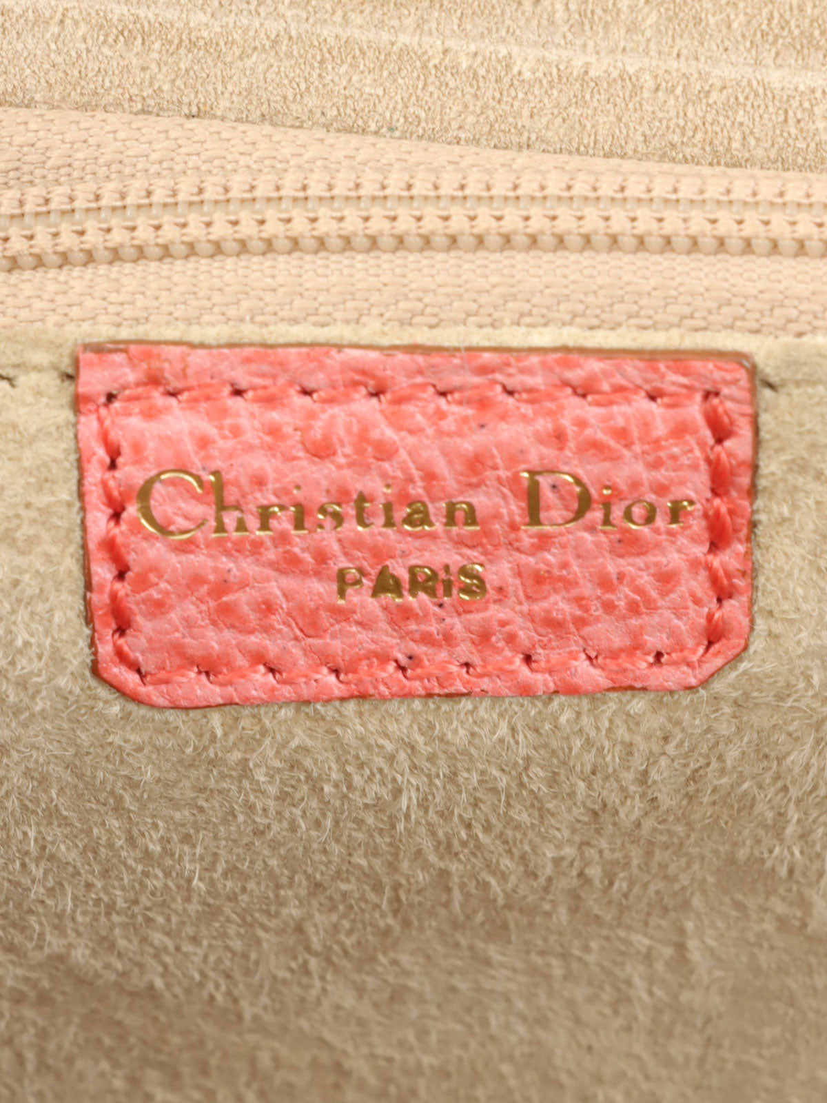 Logo Plate Clasp 2-Way Bag Pink
