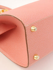 Logo Plate Clasp 2-Way Bag Pink