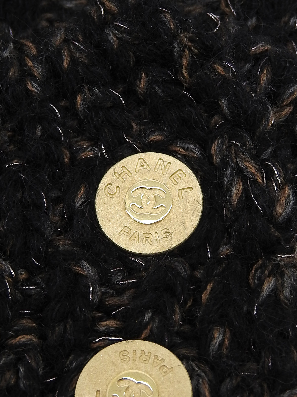 2009年製 カシミヤベルトデザインニットカーディガン ブラック/マルチ