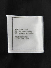 千鸟格图案Logo短袖夹克 黑/白