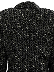 1997年製 ツイードCCマークボタンジャケット ブラック