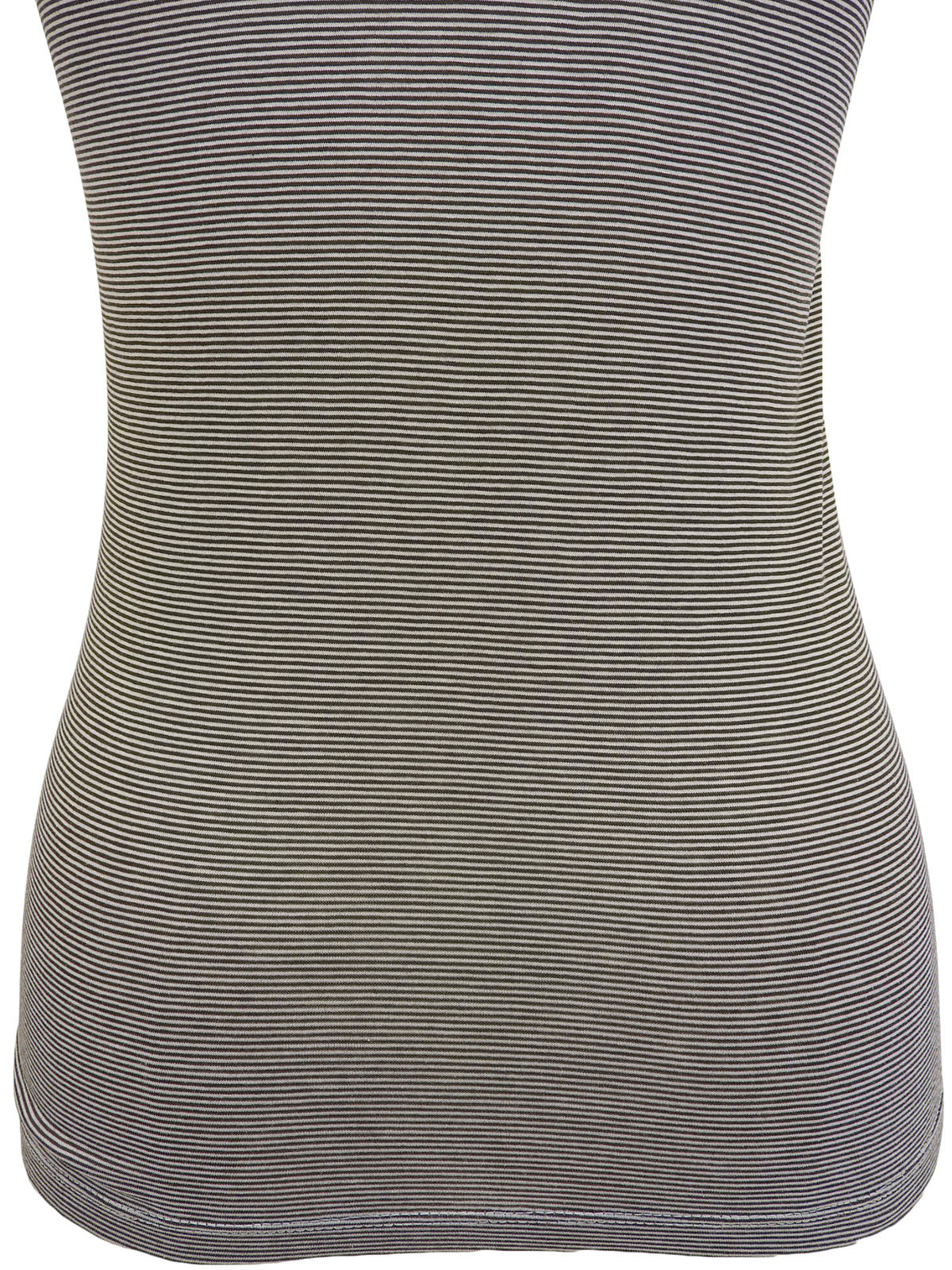 ボーダーパターンロゴ刺繍ポロシャツ ブラウン/ホワイト