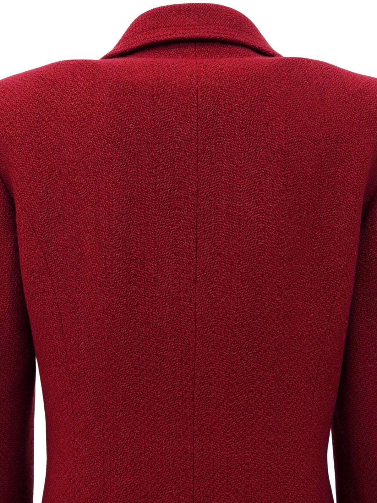 1997年製 CCマークデザインボタンジャケット ボルドー