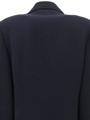 1997年製 ウールCCマークボタンジャケット ネイビー