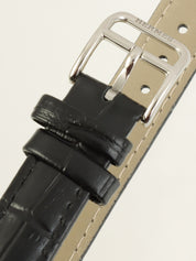 Hウォッチ シルバー/ブラック/ホワイトシェル