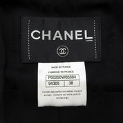Leather Color CC Mark Plate Jacket #38 Black