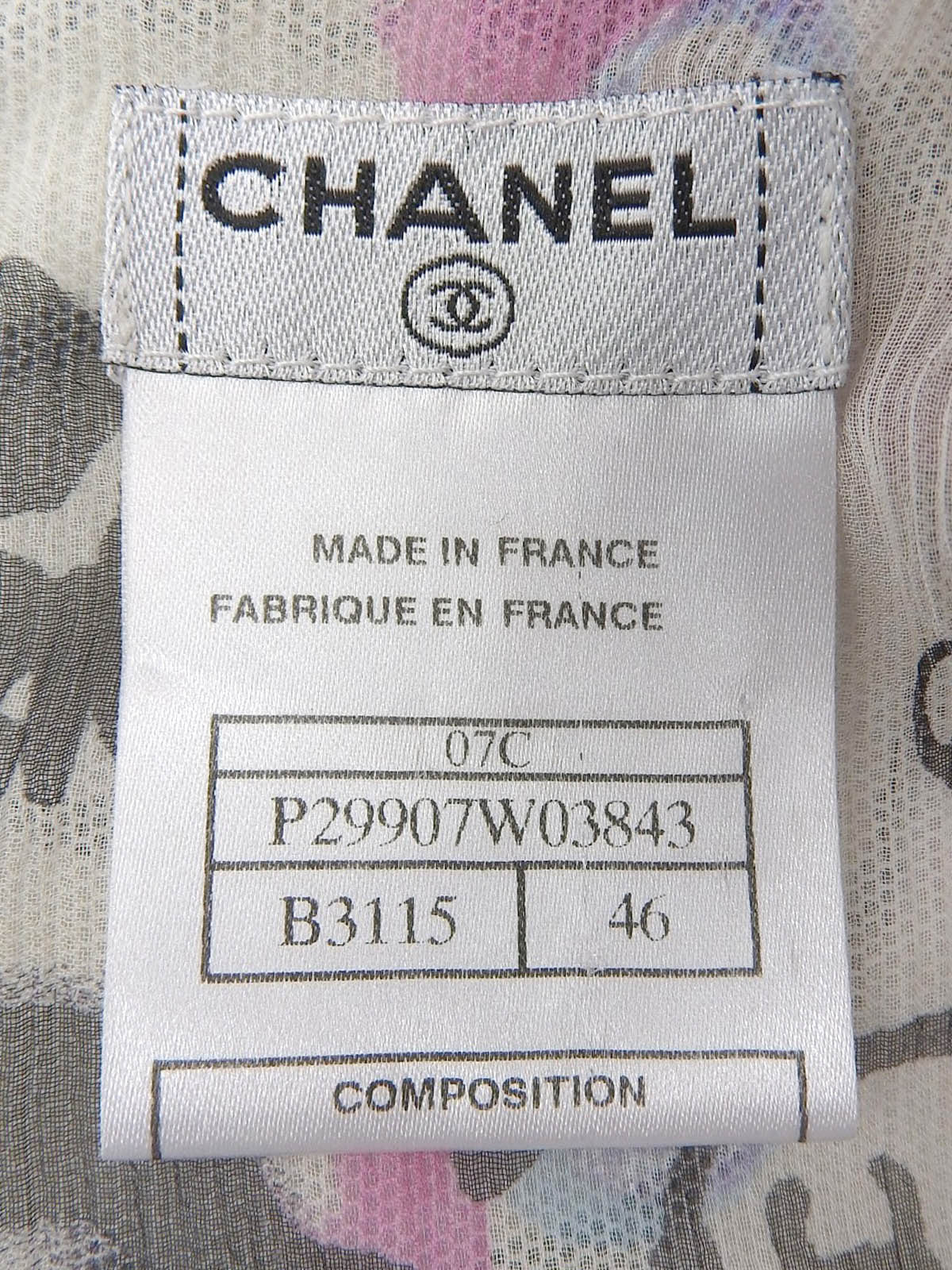 2007 Sequin Multi-Motif Camisole Dress #46 Ivory/Multi
