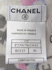 2007 Sequin Multi-Motif Camisole Dress #46 Ivory/Multi