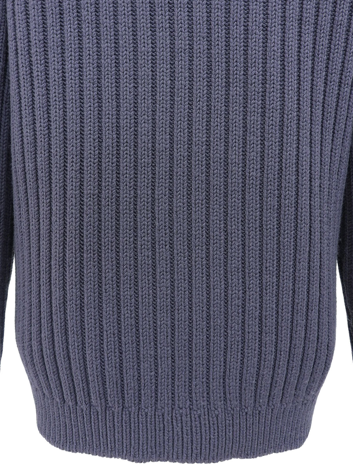 ウールニットダウンコート パープル