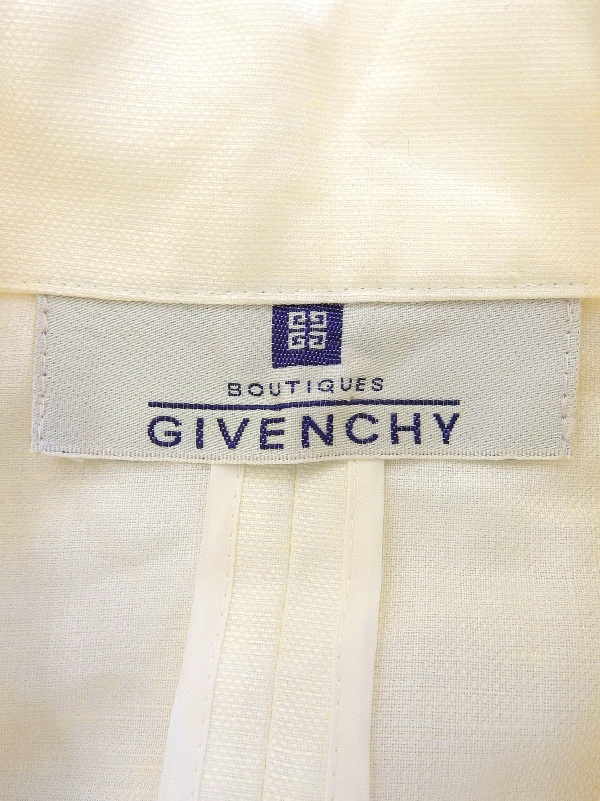 シェルボタンベスト ホワイト