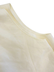 シェルボタンベスト ホワイト