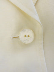 シェルボタンベスト ホワイト