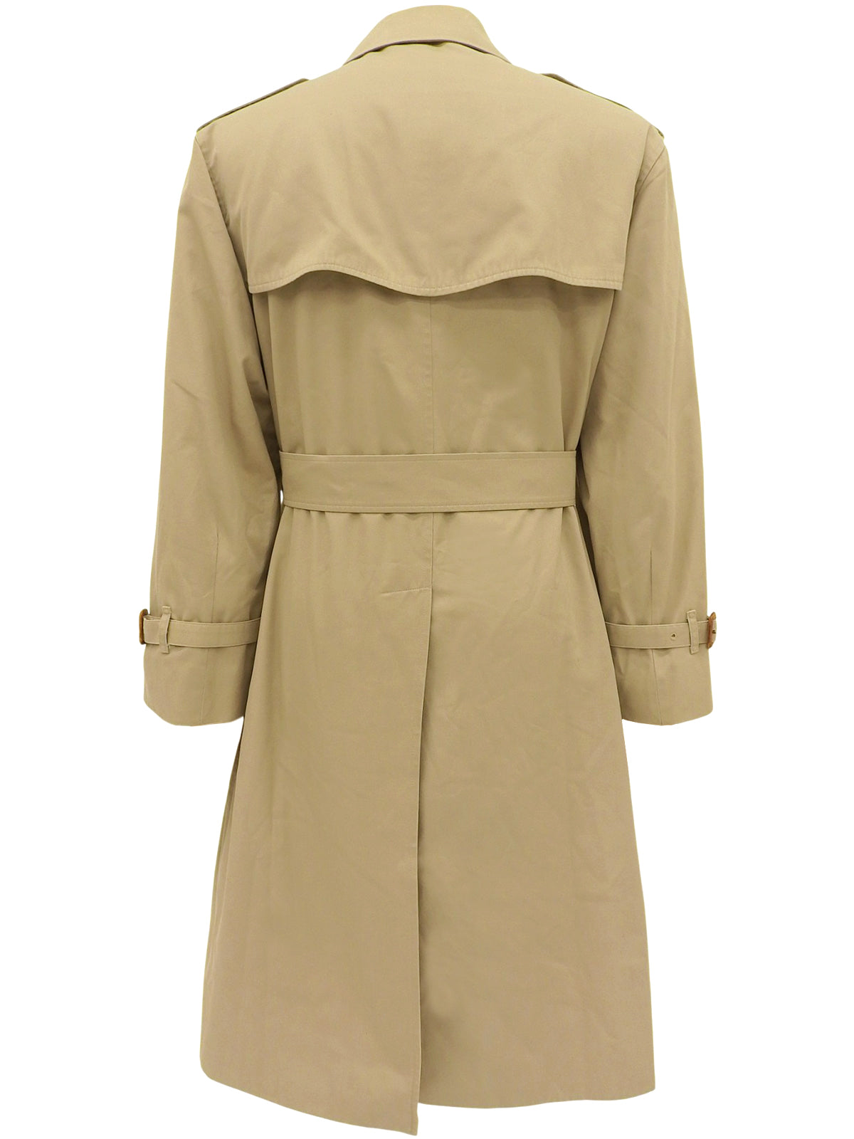 Nova Check Lining Trench Coat in Beige