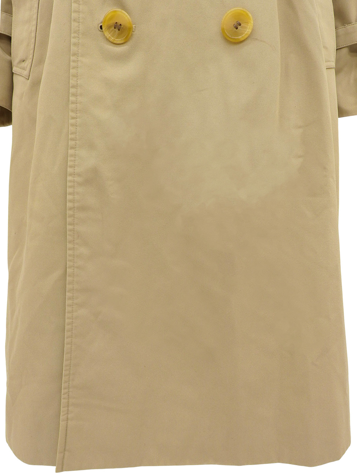 Nova Check Lining Trench Coat in Beige