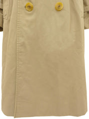 Nova Check Lining Trench Coat in Beige