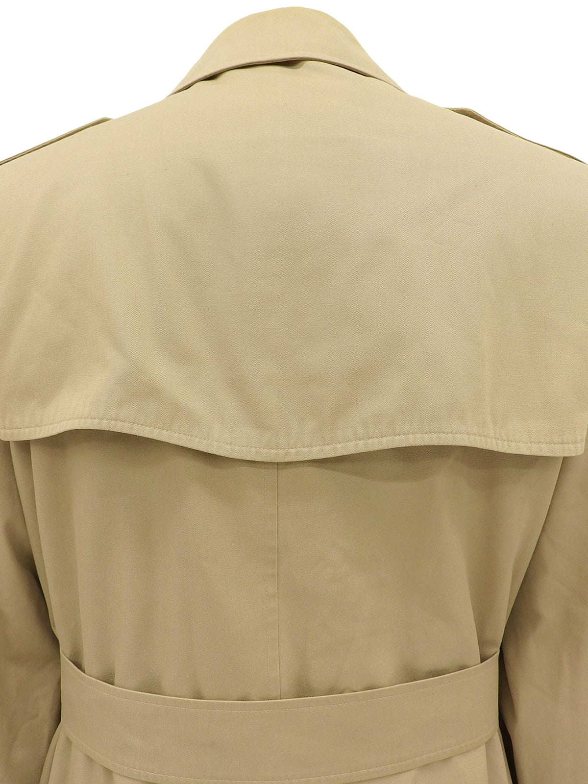 Nova Check Lining Trench Coat in Beige