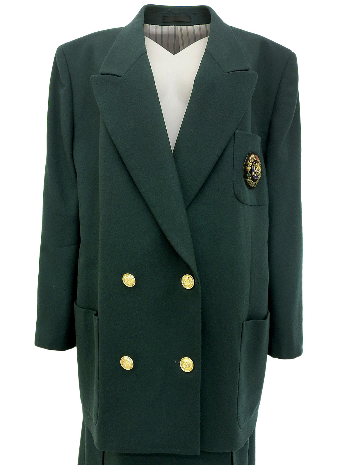 ロゴエンブレムワッペンセットアップ グリーン