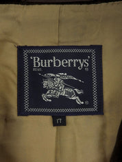 ツイードチェックパターンロゴボタンジャケット ブラウン/マルチ