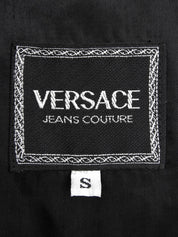 ファーメデューサボタンコート ブラック