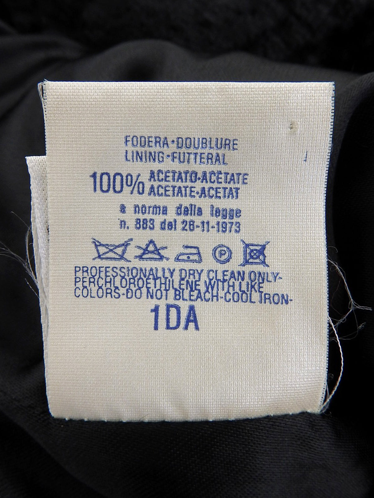 ファーメデューサボタンコート ブラック