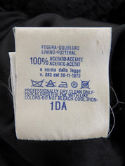 ファーメデューサボタンコート ブラック