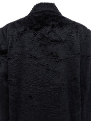 ファーメデューサボタンコート ブラック