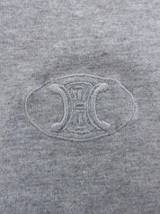 マカダムロゴ刺繍ポロシャツ グレー