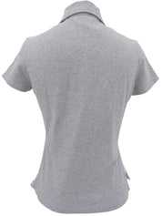 マカダムロゴ刺繍ポロシャツ グレー