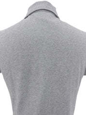 マカダムロゴ刺繍ポロシャツ グレー