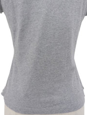 マカダムロゴ刺繍ポロシャツ グレー