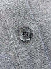 マカダムロゴ刺繍ポロシャツ グレー