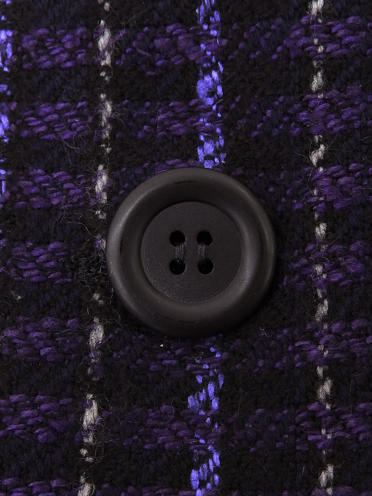 チェックパターンテーラードジャケット パープル