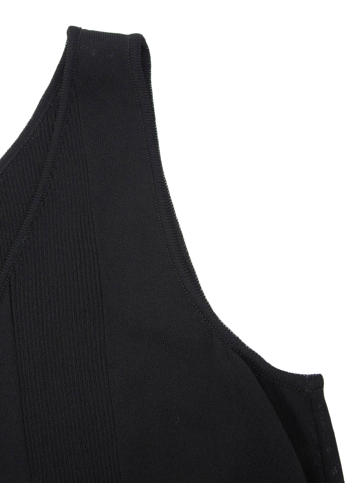 2006年製 ハートカットアウトCCマークノースリーブトップス ブラック