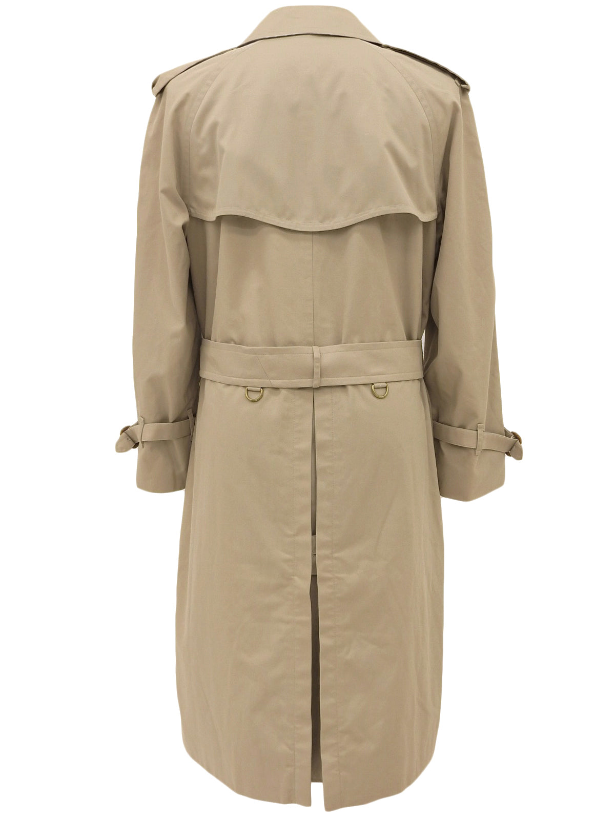 ノバチェックライニングトレンチコート ベージュ