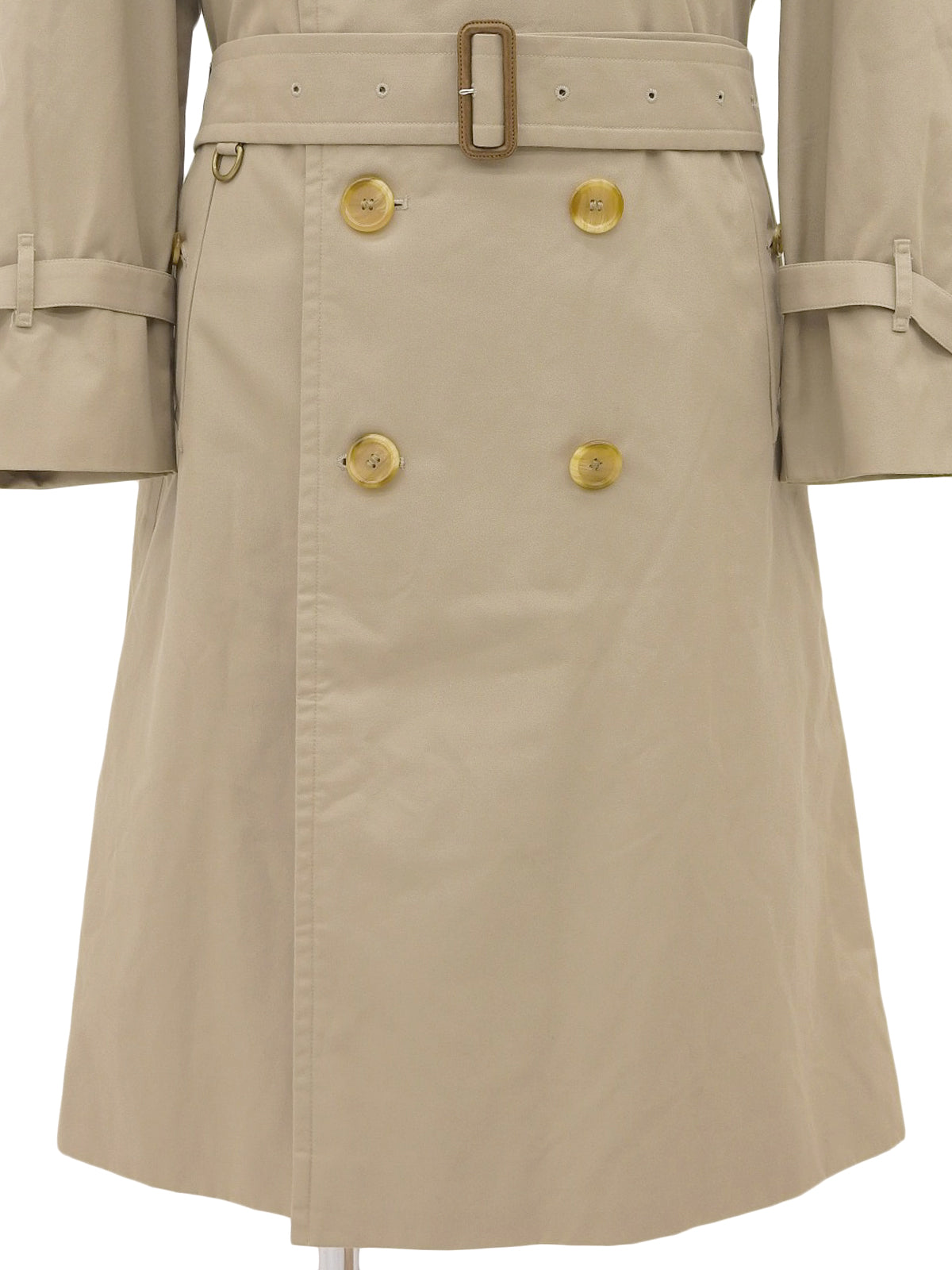 ノバチェックライニングトレンチコート ベージュ